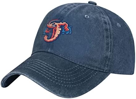 ג 'קסונוויל ג' מבו שרימפס קלאסי קאובוי כובע שטף בייסבול-כובע אריג מתכוונן אבא-כובע