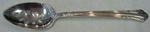 Shamrock V מאת Gorham Sterling Silver Service Spoon Spoon מנוקק 9 חור מותאם אישית 8 5/8