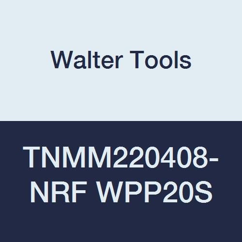 וולטר כלים 220408-20 קרביד טייגר-טק שלילי לאינדקס הפיכת הכנס, 0.031 פינת רדיוס, 0.500, 0.187 עבה, 0.031 -0.028 עומק של לחתוך