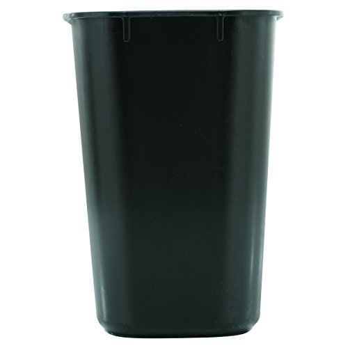 גומי מסחרי מוצרים 295500 בלה פלסטיק שרף שולחן פח, 3.5 ליטר/13 ליטר, שחור
