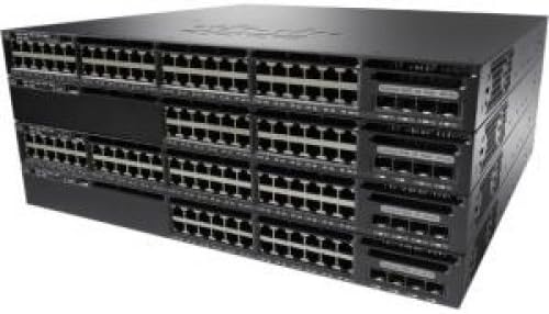 Cisco Catalyst 3650-24T שכבה 3 מתג - 24 יציאות - ניתן לניהול - 24 x RJ -45 - יציאת ערימה - 4 x חריצי הרחבה - 10/100/1000base -t - הניתן