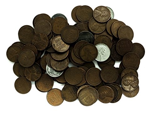 1 P, D, S אוסף פרוטות חיטה של ​​100 תאריכים שונים + בונוס 10 מטבעות שהופצו