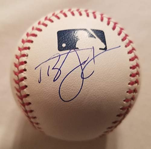 טיילר ג'ונסון חתימה בייסבול MLB