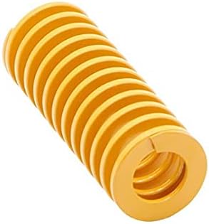 קפיצי דחיסה מתאימים לרוב התיקון I צהוב עומס אור מאוד דחיסה דחיסה קפיץ עובש עמוס עובש קפיץ קוטר חיצוני 25 ממ x קוטר פנימי 12.5 ממ x אורך