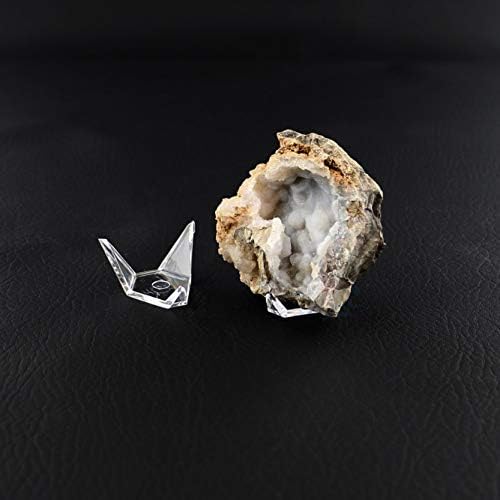 Onfireguy 1.25 Geode Rock Mineral Agate משולש אלמוגים משולש Acrylic Plasis.