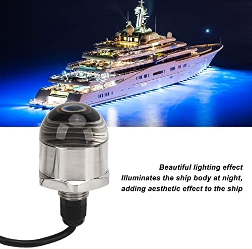אורות ימיים ימיים מתחת למים, M12 12V LED Boat Plug Light Brightment Lightments Lights יפה
