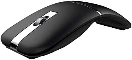 אלחוטי עכבר קשת נטענת מחשב נייד שקט נסיעות מחשב עכבר,מתקפל מסתובב דק במיוחד ימין/יד שמאל,3 מדד המחירים לצרכן עבור מחשב נייד/מחשב שולחני