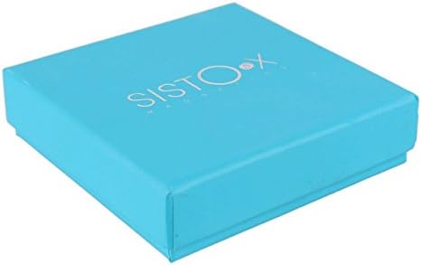 Sisto-X Slim Magnetic Copper צמיד/צמיד עיצוב קווים אלגנטיים עם גימור כרום על ידי Sisto-X® Health 6 מגנטים