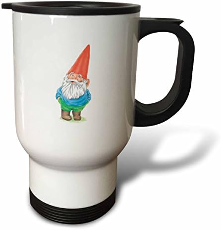 3drose Gnome- ספל נסיעות, 14 גרם, צבעוני