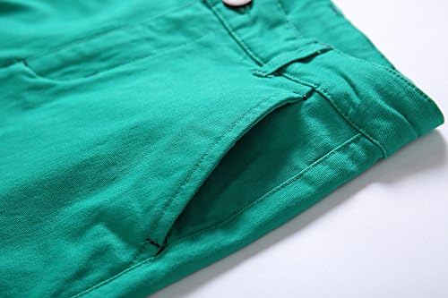 בני מכנסיים צ ' ינו אחיד בית ספר מטען כושר דק מכנסיים מתכוונן מותניים מכנסיים לבנים גודל 4-12 שנים 6 צבעים כדי לבחור