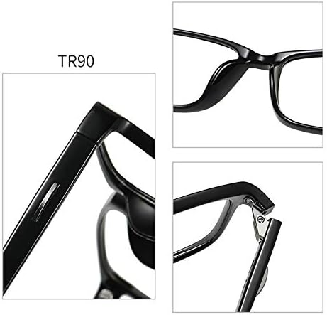 Mincl/ נשים נמר מרובע מעבר שחור שחור פוטו -כרומי משקפי קריאה ביפוקליים קוראי שמש UV400