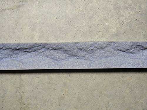צורת קצה משטח בטון - אבן אגרסיבית