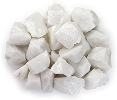 אבני חן מהפנטות חומרים: 2 קילוגרמים אבני קוורץ קינג לבן מאסיה - גבישים טבעיים גולמיים גולמיים מחוספס