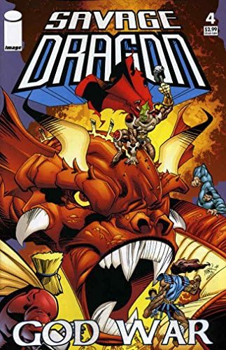 דרקון פראי: מלחמת אלוהים 4 וי-אף / נ. מ.; ספר קומיקס תמונה / רוברט קירקמן