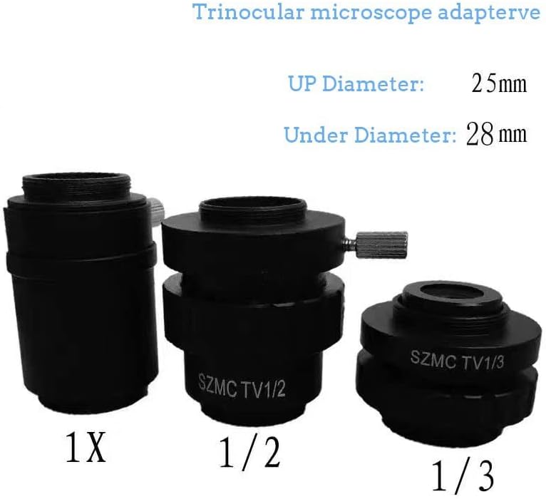 מיקרוסקופ אביזרי תעשייתי דיגיטלי טרינוקולר מיקרוסקופ מצלמה עדשת טלוויזיה במעגל סגור 1/2 1/3 0.5 איקס ג-הר מתאם מעבדה מתכלה