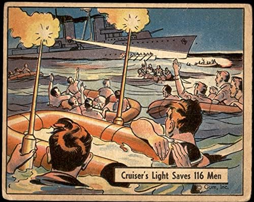 1941 מלחמה מסטיק 63 האור של סיירת מציל 116 גברים VG