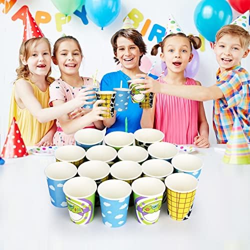 30 חתיכות צעצוע בהשראת סיפור מסיבת יום הולדת נייר כוסות 9 עוז צעצוע בהשראת סיפור נושא קישוטי צעצוע בהשראת סיפור יום הולדת ספקי צד לילדים