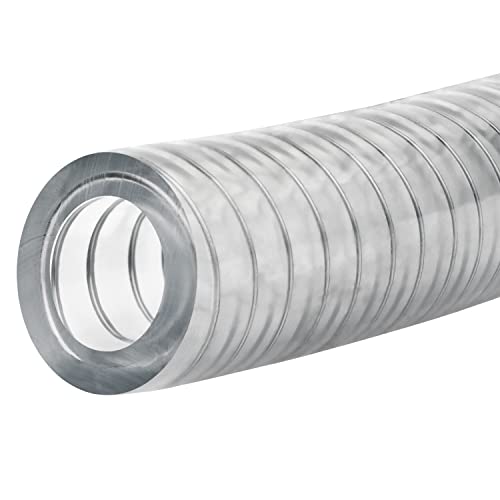ארהב איטום ZUSA-HT-3284 FDA תיל פלדה מחוזק PVC צינורות, 2-1/2 ID, 3 OD, 2 'אורך