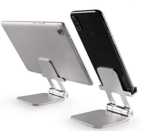 BBSJ MINI שולחן כתיבה מתכווננת עמדת מתכת ניידת ניידת תמיכה סמארטפון נייד טאבלט עמדת טלפון מתקפל סלולרי