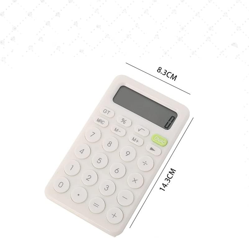 XWWDP 8 ספרות שולחן מחשבון מיני כפתור גדול כלי חשבונאות עסקים פיננסי מתאים לתלמידי בית הספר (צבע: B, גודל