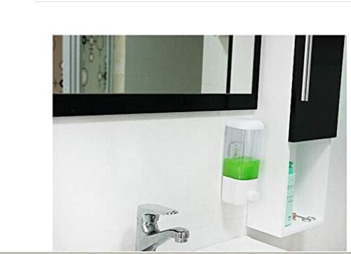 קיר כוס יניקה ידני של NC תלויה 500 מל מתקן סבון ראש יחיד למתקן סבון SOAPER