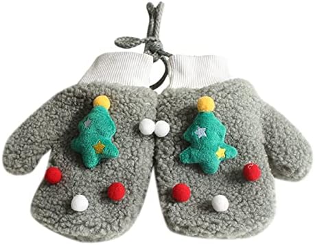 פעוט ילדים ילדים של חג המולד עץ חם חושב חורף בנות בני תינוק כפפות כפפות ארהב הלבשה