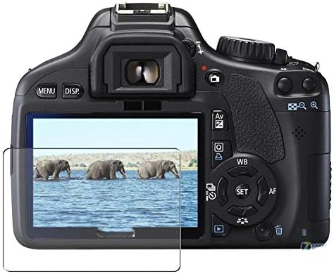 פוצסי 3 חבילה סרט מגן על מסך אור כחול, תואם ל- Canon EOS Rebel T2I / EOS 550D TPU Guard （לא מגני זכוכית מחוסמים）