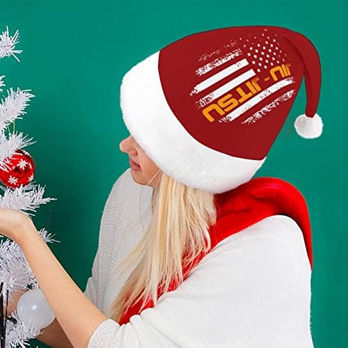 ג 'יו ג' יטסו חג המולד כובע אישית סנטה כובע מצחיק חג המולד קישוטים