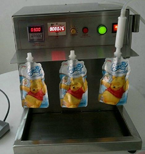 טמפרטורת נירוסטה ברמה גבוהה טמפרטורת סטנד-אפ מכונת מילוי חלב סויה, מילוי חומר ניקוי נוזלי, מכונת מילוי נוזלים