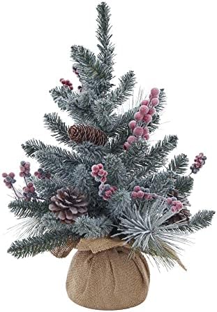 קורט ס. אדלר 18 אינץ 'נוהרים פירות יער אדומים ועץ חג המולד של PineCone, Multi