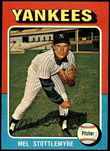 1975 Topps 183 MEL Stottlemyre New York Yankees NM Yankees
