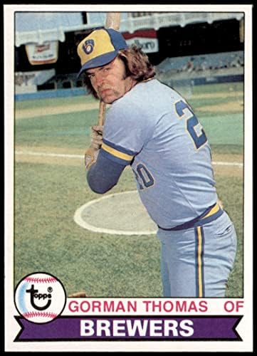 1979 Topps 376 Gorman Thomas Milwaukee Brewers NM+ Brewers