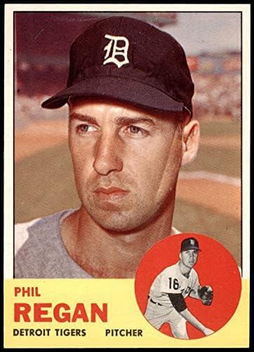 1963 Topps 494 Phil Regan Detroit Tigers Tigers Tigers