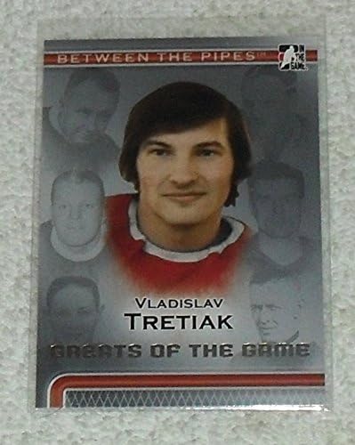 Vladislav Tretiak 2006-07 בין כרטיס ההוקי NHL Pipes 104