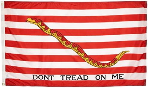 חנות הדגל האמריקאית דגל ג'ק חיל הים הראשון, 3 על 5 מטר, אל תדרוך עלי