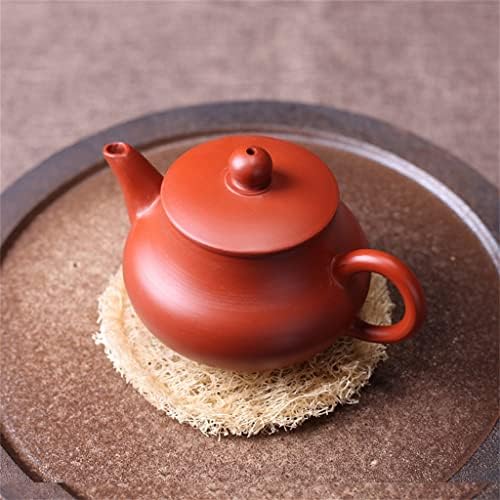 קומקום טה 100/125 מל פילטר תה סיר תה בעבודת יד אדום בוץ סגול סגול סיני Chaozhou kungfu מתנות תוכנות תה