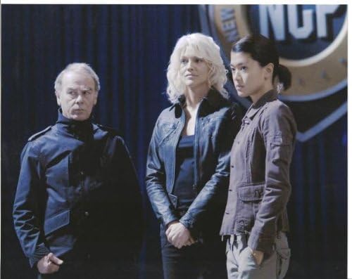 Battlestar Galactica Dean Stockwell Tricia Helfer Grace Park 8 x 10 Photo