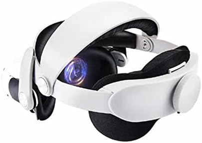 אביזרי VR, 180 מעלות מתכווננים מפחיתים לחץ נוח רצועת ראש VR ABS ניקוי קל עבור Quest 2