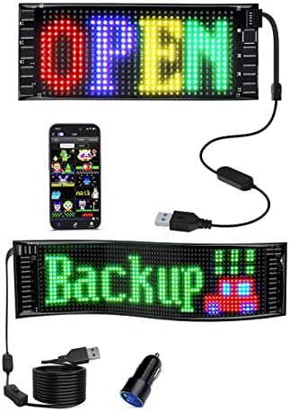 שלט LED של Kjoy, Bluetooth App Control USB 5V LED שלטי רכב