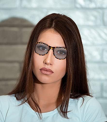 ראייה דילית 4 חבילה משקפי שמש דו -פוקליים לקריאה לגברים נשים קלאסיות חיצוניות UV400 משקפיים משקפיים עם ציר אביב （+2.75 חוזק）