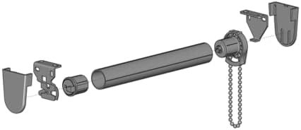 Rollease R16 מצמד צל רולר עבור צינור 1.5 אינץ '