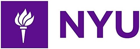 אוניברסיטת ניו יורק 7 NYU TORCE רחב לוגו ראשוני לוגו המנהג המותאם אישית לחתוך מדבקות - סגול