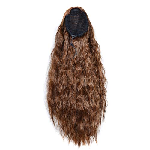 את הטוב ביותר פאות ארוך גלי אור פאת נשים של פאות 22 אינץ פאות שיער נטו תיק סגנון פאת קוקו ארוך עמוק גל קוקו הרחבות קוקו שיער טבעי פאה