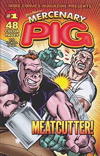 חזיר שכיר חרב 1 וי-אף / נ. מ.; ספר קומיקס של אזורן