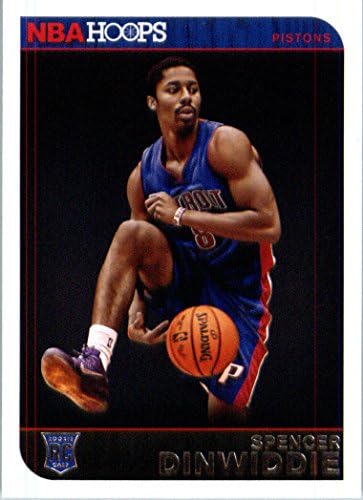 2014-15 PANINI NBA Hoops Card כדורסל טירון - 292 ספנסר דינווידי - דטרויט פיסטונס RC