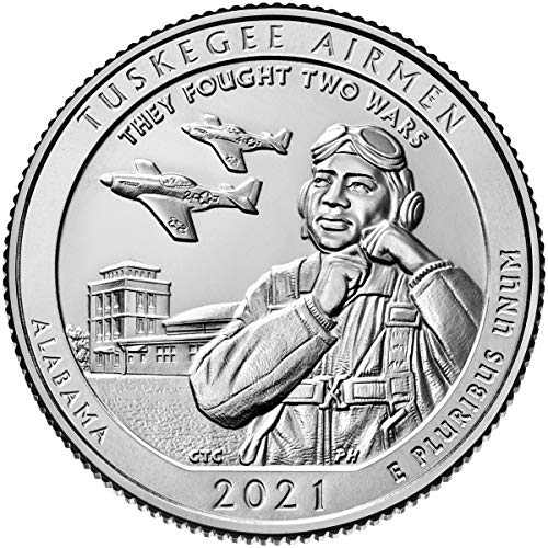 2021 P Bankroll של 40 - Tuskegee Airman Site National Historical, Al Uncirculated