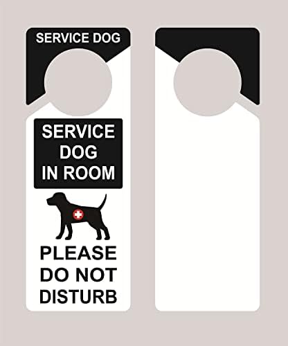 דלת כלב שירות תג תלות, 3.5x9.5 אינץ