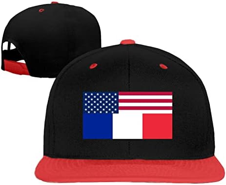 היפנלי דגל צרפתי ודגל אמריקאי כובעי כובעי היפ הופ בנות בנות כובע בייסבול כובע בייסבול