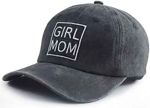 Nxizivmk כובע אמא לנשים, כותנה כותנה מתכווננת מצחיקה כובע בייסבול מאמא