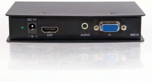 C2G/כבלים לעבר 40010 VGA לממיר מתאם HDMI